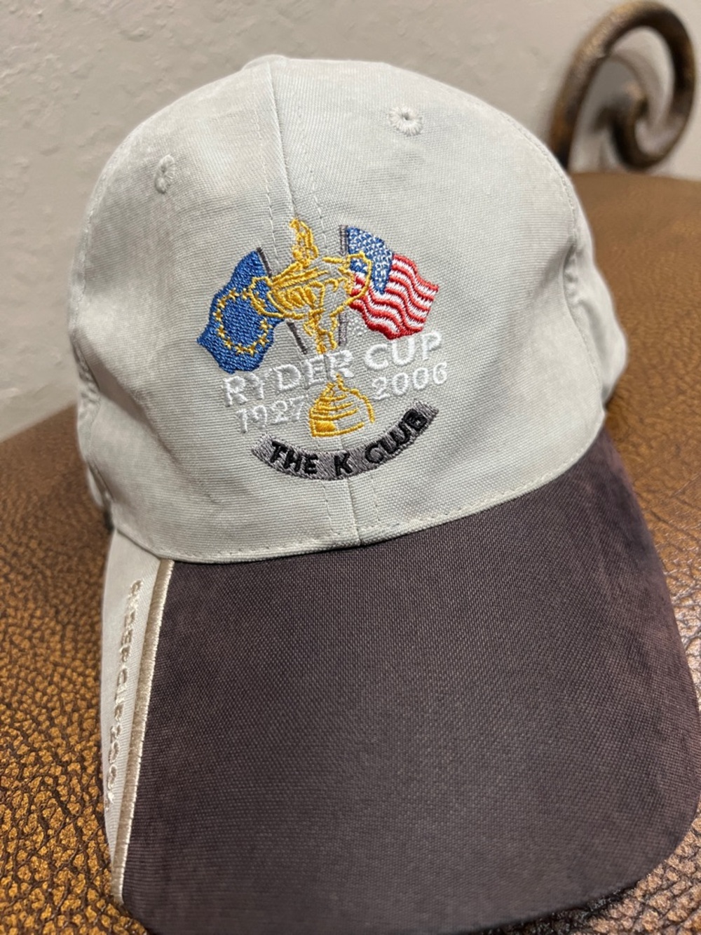 Vintage Official 1927-2006 Ryder Cup Matches Collection K-Club Red Golf ⛳️ Cap!